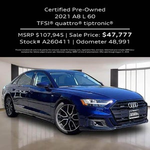 2021 A8 L 60 TFSI® quattro® tiptronic®